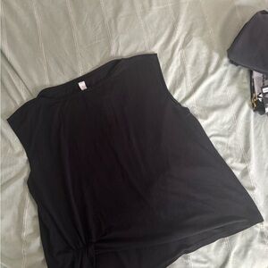 lululemon athletica Black Muscle Tee